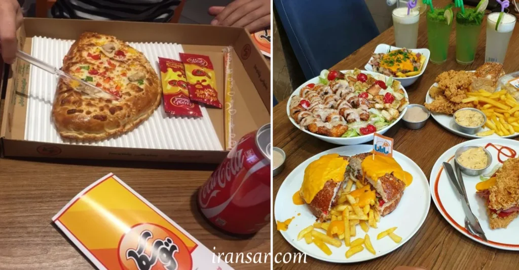 بهترین فست فود تبریز