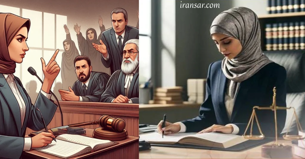 بهترین وکیل خانم در اهواز